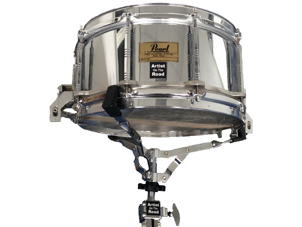 Pearl Free Floating Snare Steel Shell（Pearl Universal Steel Free 